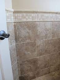 Maybe you would like to learn more about one of these? Tile Around Bathtub Surround Close Up Of The Chair Rail Travertine Ogee Molding Pencil Molding Tile Around Bathtub Tile Bathroom Bathtub Surround