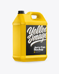 Jerry Can Mockup In Jerrycan Mockups On Yellow Images Object Mockups