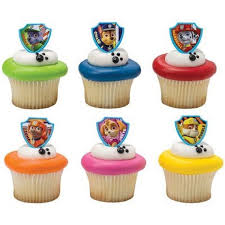 Wedding cake cupcake cake prices walmart bridal shower cupcake designs how to make a cupcake ok enough talk here are the pics tier sizes on the price card cakes for any occasion. 24 Paw Patrol Ruff Ruff Rescue Cupcake Cake Rings Birthday Party Favors Toppers Walmart Com Walmart Com