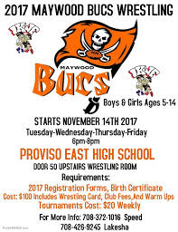 Profile for Maywood Bucs: Moms, Parents, and Fans