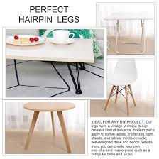 Browse mid century & modern tables to bring effortless style with beautiful furniture. 4pcs Hairpin Table Legs 16 Inch Diy Furniture Metal Table Legs Perfect For Coffee Tables Dining Tables Table Benches Modern Desks Mid Century Modern Style Come With Screws And Floor Protectors Furniture Hardware