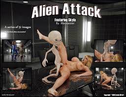 Renderotica - Blackadder-s-Alien-Attack