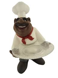 3pc Canister African American Black Chef Kitchen Decor Pin On African American Figurines