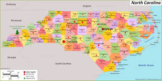 Road map of western north carolina. North Carolina State Maps Usa Maps Of North Carolina Nc