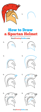 How To Draw A Spartan Helmet Really Easy Drawing Tutorial Drawing Tutorial Easy Drawing Tutorial Drawing Tutorials For Kids