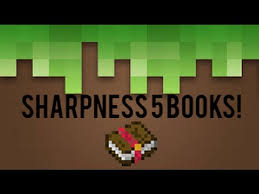 An anvil is required for the player to apply sharpness v to a wooden, stone, iron, diamond, or netherite weapon, though iron and diamond swords with it can generate in end city and bastion remnant chests. How To Make Sharpness 5 V Books Minecraft 1 7 9 Youtube