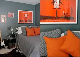 Amenagement Et Deco Chambre Ado 58 Idees Pour Enfant Chambre Orange Et Gris Orange Chambre Chambre Ado Orange