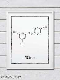 Printable Wine Molecule Structure Science Art Digital Download Classroom Chemistry Teacher Gift Poster Gift For Nerd Office Decor Chemistry Teacher Gift Wine Molecule Teacher Gift Poster
