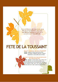 Fete De La Toussaint French Culture French Education Language Immersion