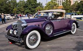 1929 Packard 640 Custom Eight Runabout Purple Fvl B Vintage Cars Classic Cars Classic Cars Vintage