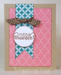 They are designed to engage your customers after the sale. Easy Handmade Thank You Card The Happy Scraps