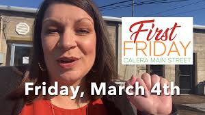 First Friday is BACK!