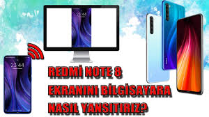 Redmi Note 8 Ekranini Bilgisayara Nasil Yansitiriz Youtube