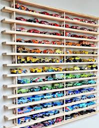 Courtesy of vintage revivals diy crafting is one thing, yet wall surface installments are a totally various level of omg, not taking place. Matchbox Car Shelf System Diy Toy Organizing Ideas