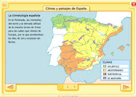 Escuela Bloguera Los Climas De Espana Clima En Espana Ensenanza De La Geografia Clima