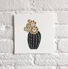 Barrel Cactus Print 8x8 Prints Cactus Print Print