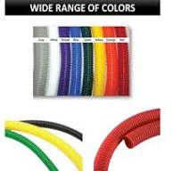 Kable Kontrol® Colored Wire Loom Tubing | Convoluted Split Loom
