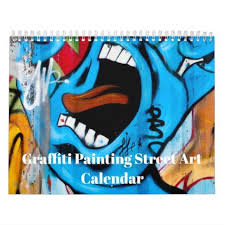 Colorful Graffiti Painting Street Art 2021 Calendar In 2020 Graffiti Painting Art Calendar Street Art