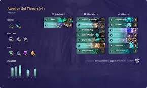 Página inicial ► paulo soldeck. Lor Deck Aurelion Sol Thresh V1