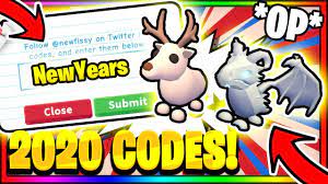 Adopt Me Codes Roblox March 2021 Mejoress