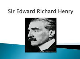Sir Edward Henry: Fingerprint Identification System