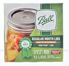 Amazon Com Ball Regular Mouth Jar Lids 4 Pack Kitchen Dining Check out our ball canning lid selection for the very best in unique or custom, handmade pieces from our jars & containers shops. ball regular mouth jar lids 4 pack