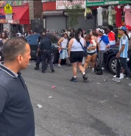 Nunca falta un lío en la Parada Dominicana del Bronx., Lo que debía ser una jornada de celebración de la cultura y el orgullo dominicano volvió a verse empañado por una pelea entre varios asistentes. ...