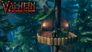 How to build a house in valheim. Valheim Tree House W Bed And Fireplace Guide Youtube