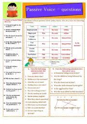 Check spelling or type a new query. English Exercises Passive Voice Questions