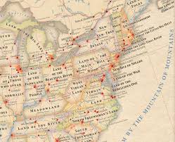 The history of human societies within the states' territory stretches back millennia, but the history of the united states itself is quite recent. What A Map Of The Us Literally Means