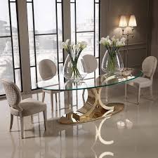 Yemek Masasi Luxury Luxuryfurniture Luxuryliving Luxurylife Luxurylifestyle Koltuk Bedroom Glass Dining Set Oval Glass Dining Table Elegant Dining Room