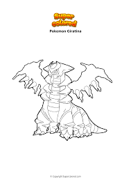 Find and print your favorite cartoon coloring pages and sheets in the coloring library free! Ausmalbild Pokemon Giratina Supercolored Com