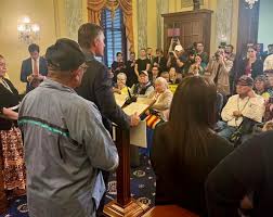 Senator Martin Heinrich added a...