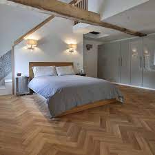 This allows for versatile installations that can be bonded to any flat surface including those with underfloor heating systems. Engineered Parquet Floor Zb108 V4 Woodflooring Glued Floating Natural Oak