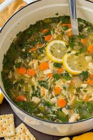 The base is smooth, creamy, and velvety… without cream. Lemon Chicken Orzo Soup Cooking Classy