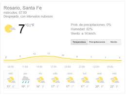 Es la aplicación de tecnología y de ciencia para predecir el estado de la atmósfera para un período futuro y una localidad o región dada. Pronostico Del Tiempo En Rosario Pronostico Del Tiempo