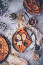Crepes A La Farine De Petit Epeautre De Confit Banane