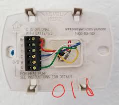 First and foremost when you go to wire a thermostat, if you have any doubt of the type of hvac system you have and are uncomfortable with wiring, then i highly recommend using a qualified hvac service technician to. Changing Thermostat No Power To C Wire Doityourself Com Community Forums