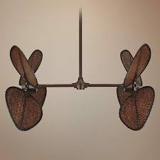 Recently, i flipped the switch for the fan, then pulled the cord and sparks shot out of the unit, the fan ran for 1 second, then the breaker tripped. Fanimation Palisade Natural Rust Finish Double Ceiling Fan 25f55 Lamps Plus