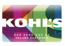 The store's credit card is called the kohl's charge. Application Entry Form