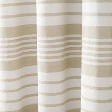 The classic color block, modern stripes and trendy tassels converge to create a stylish, gender neutral look. Nantucket Yarn Dyed Cotton Tassel Fringe Shower Curtain Lush Decor Www Lushdecor Com Lushdecor