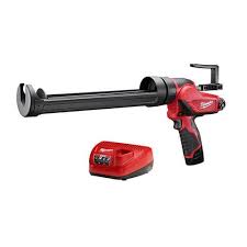 The milwaukee m12 belt sander that they should have made but don't. Milwaukee 2444 21 M12 Quart Caulk And Adhesive Gun Kit Milwaukee Adhesive Gun Kit