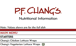 Pf Changs Nutrition Facts May Surprise You Nutrition
