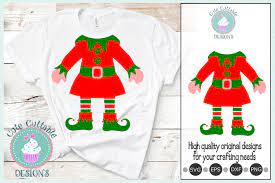 Download Elf Svg Ugly Christmas Sweater Christmas Svg Elf Suit Svg 342916 Cut Files Design Bundles