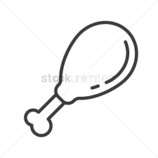 Chicken Drumstick Vector Image 1547525 Stockunlimited How to twirl a drumstick. chicken drumstick vector image
