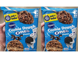 Home > recipes > using pillsbury cookie dough. Pillsbury S New Cookie Dough Has Oreo Pieces Mixed In For A Cookies Creme Dream Come True Myrecipes