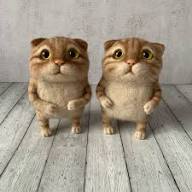 КОТИК валяный из шерсти на заказ в интернет-магазине Ярмарка Мастеров по  цене 5000 ₽ – Q5SU4BY | Войлочная игрушка, Верхнеднепровский - доставка по  России