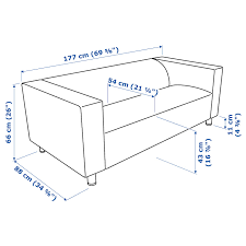 Amaze your friends with a unique looking sofa which doesn't look ikea at all i.e. Klippan 2er Sofa Bomstad Schwarz Ikea Deutschland