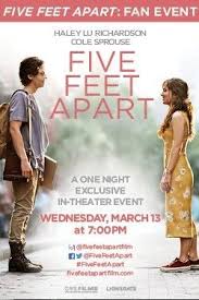 Five Feet Apart Fan Event Tickets Are On Sale Now Event About Time Movie Movie Tickets