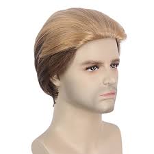 It appears so natural and fun. Stfantasy Mens Wig Ombre Blonde Short Straight Synthetic Hair For Male Cosplay Captain America Costume On Galleon Philippines